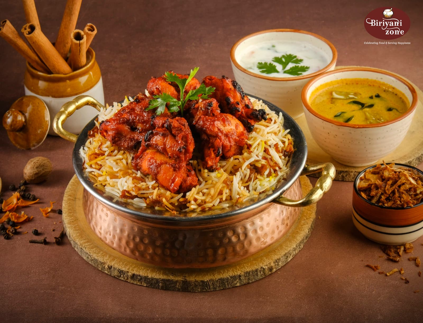 Chicken Tikka Biriyani (Boneless)