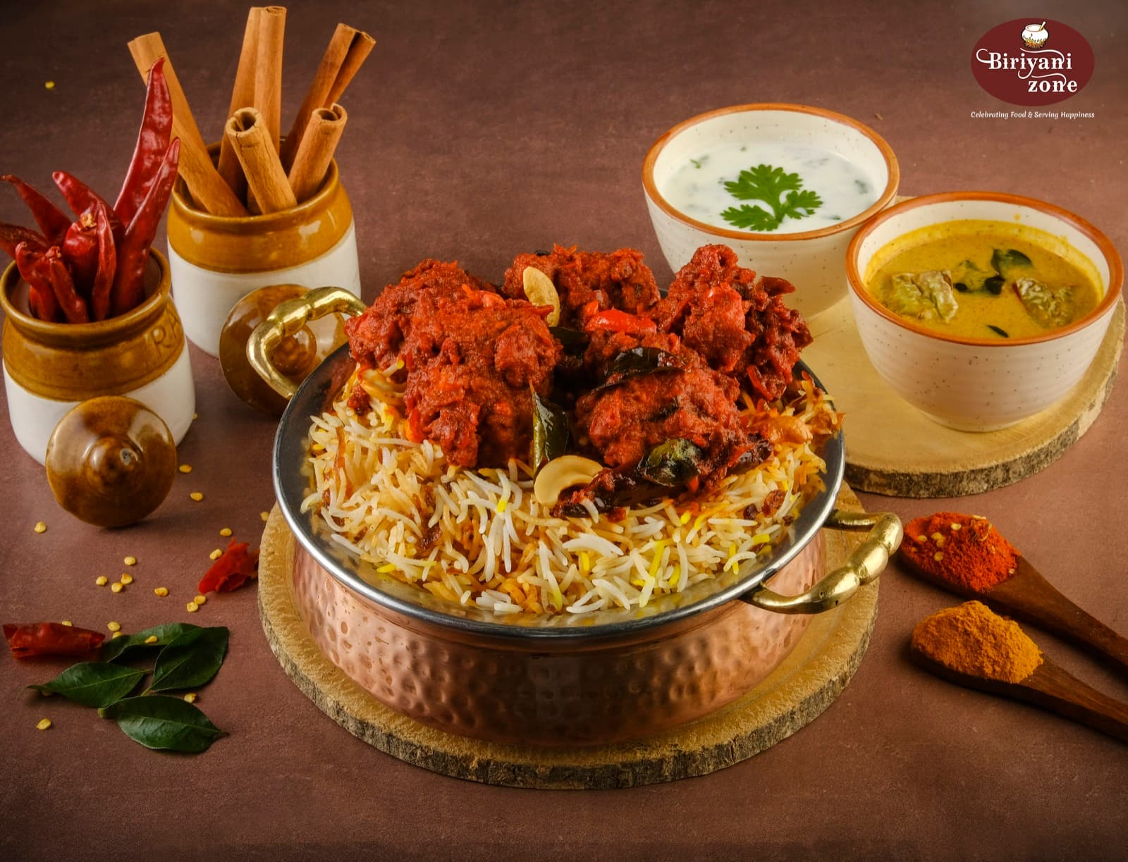 Guntur Chicken Biriyani (Boneless)