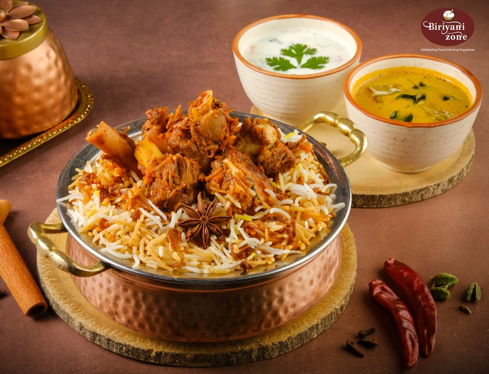 Hyderabadi Mutton Dum Biriyani