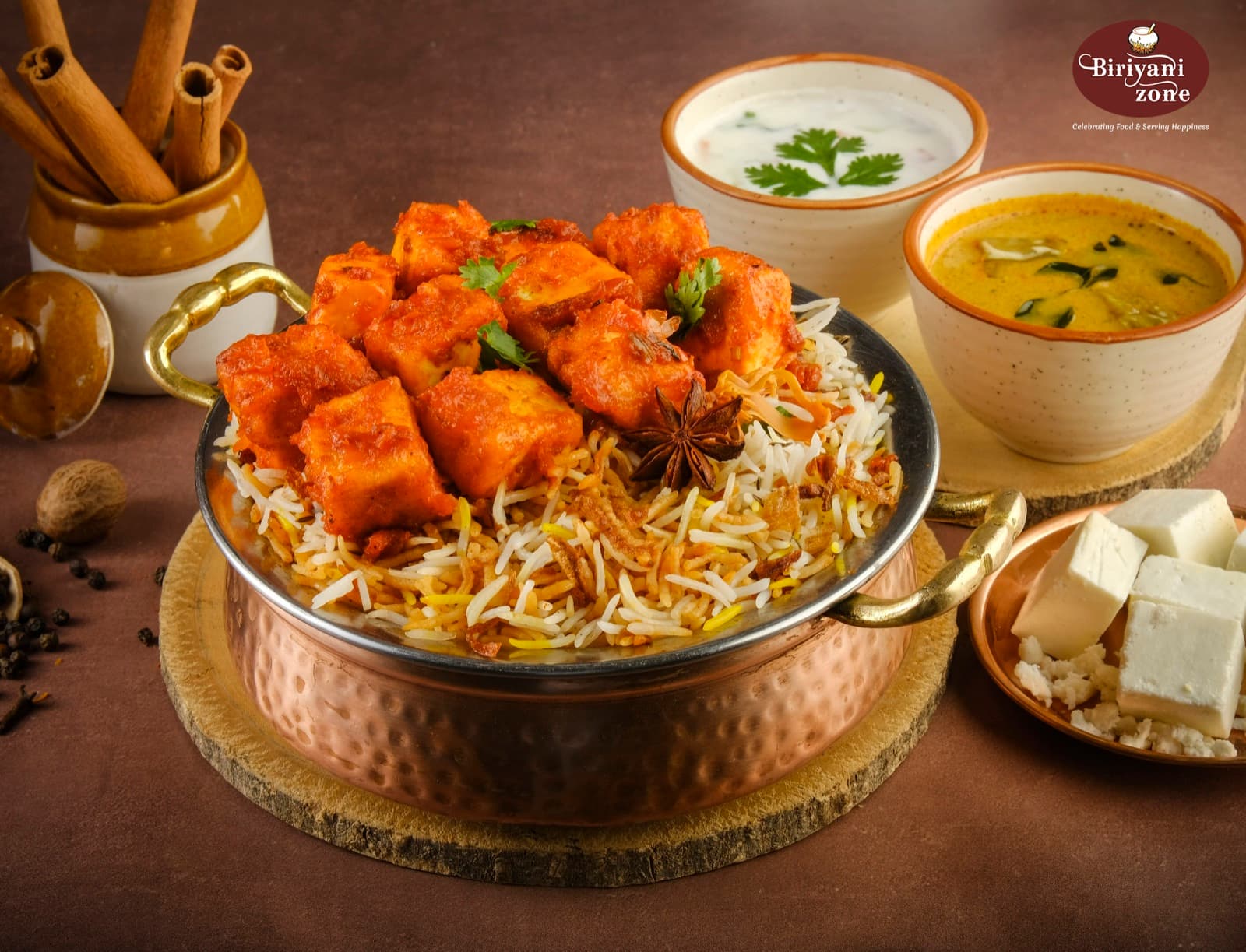 Hyderabadi Paneer Biriyani