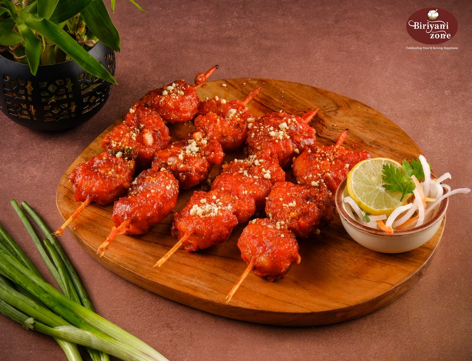 Satay Prawns