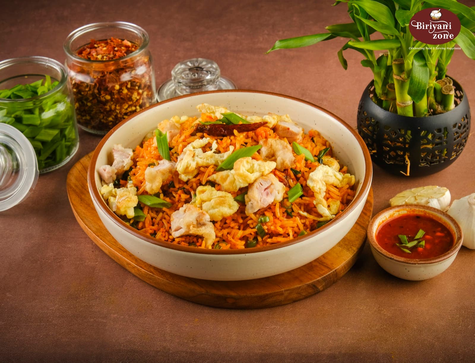 Schezwan Chicken Fried Rice